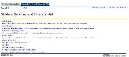 Student Services and Financial Aid